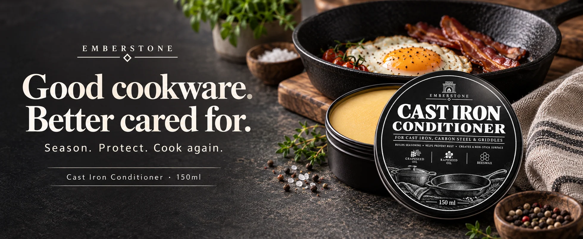 Cast Iron Conditioner — hero