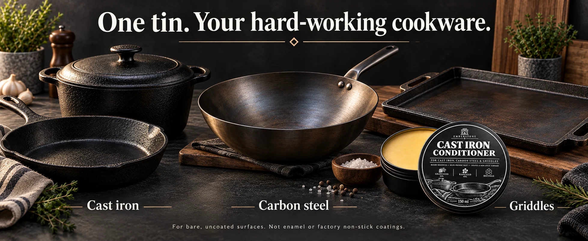 Cast Iron Conditioner — cookware
