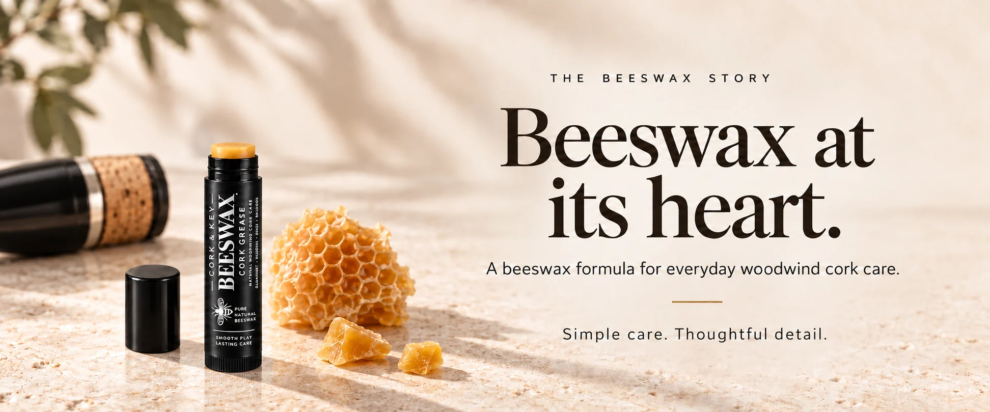 Cork & Key — beeswax at its heart