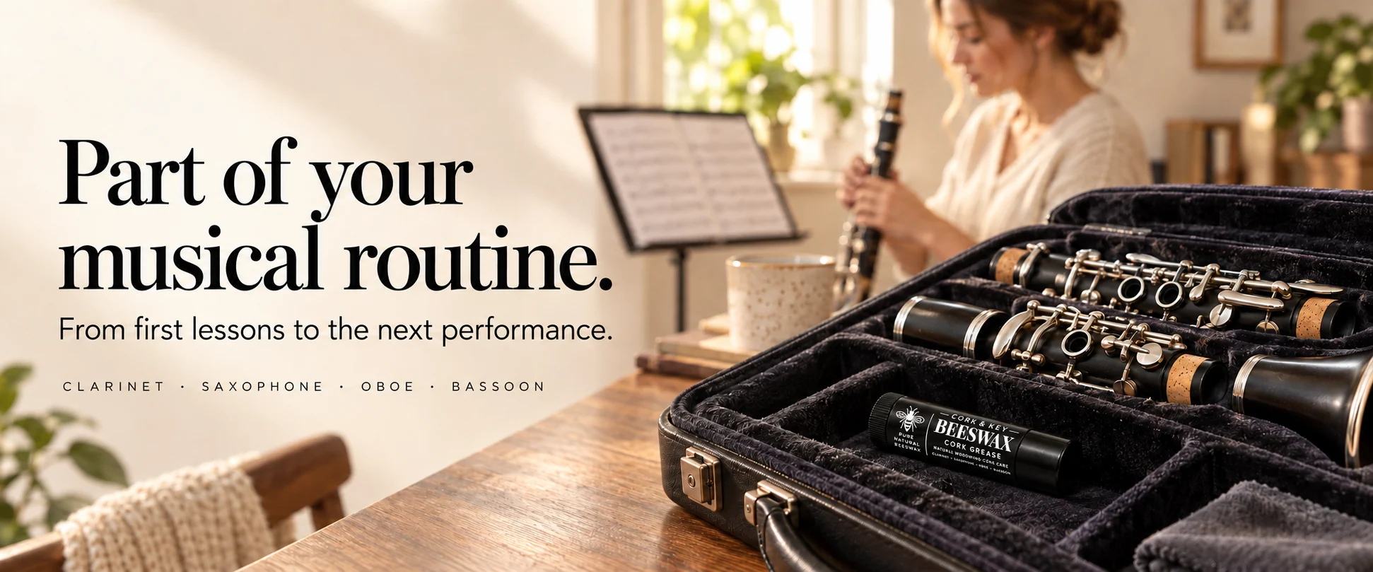 Cork & Key — your musical routine