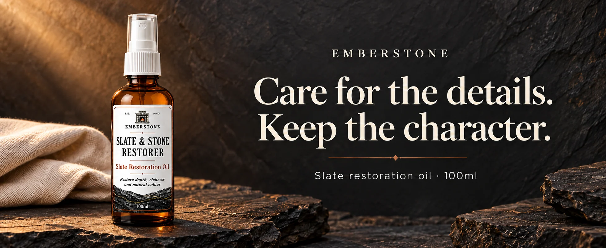 Care for the details. Keep the character.