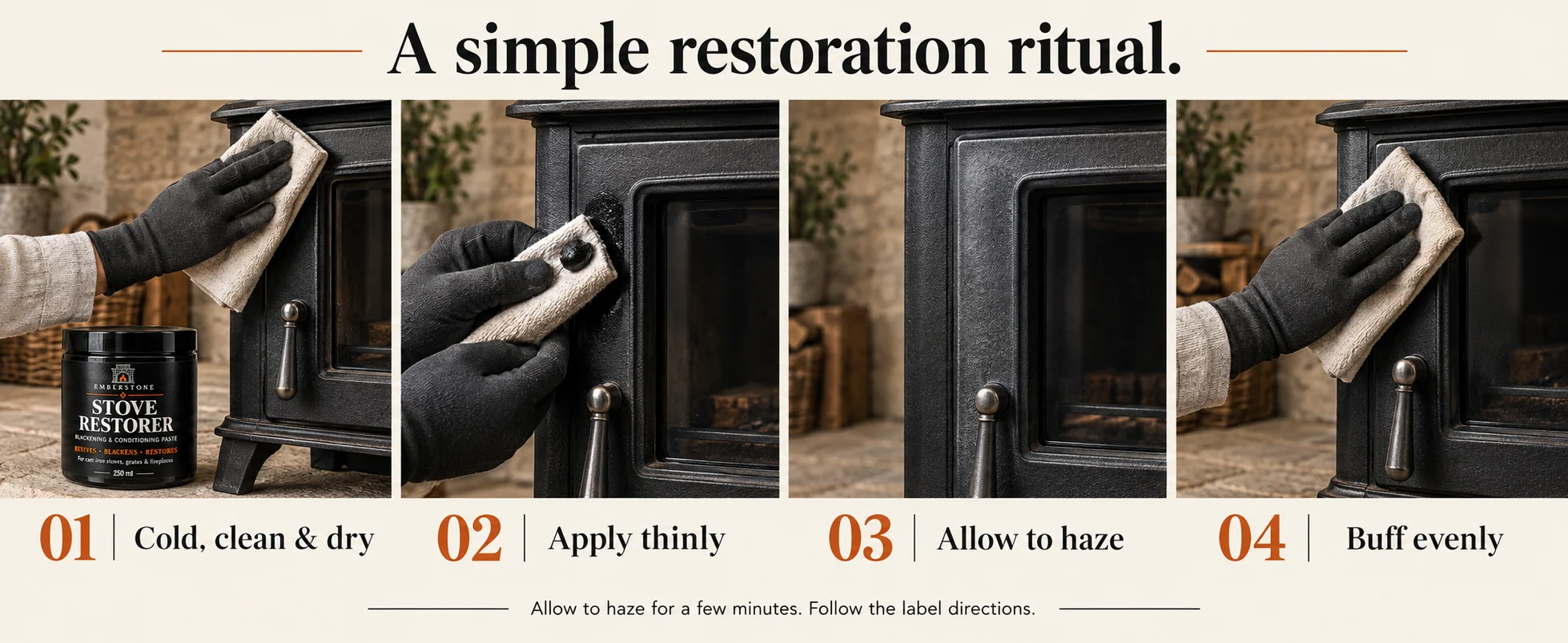 Stove Restorer — howto