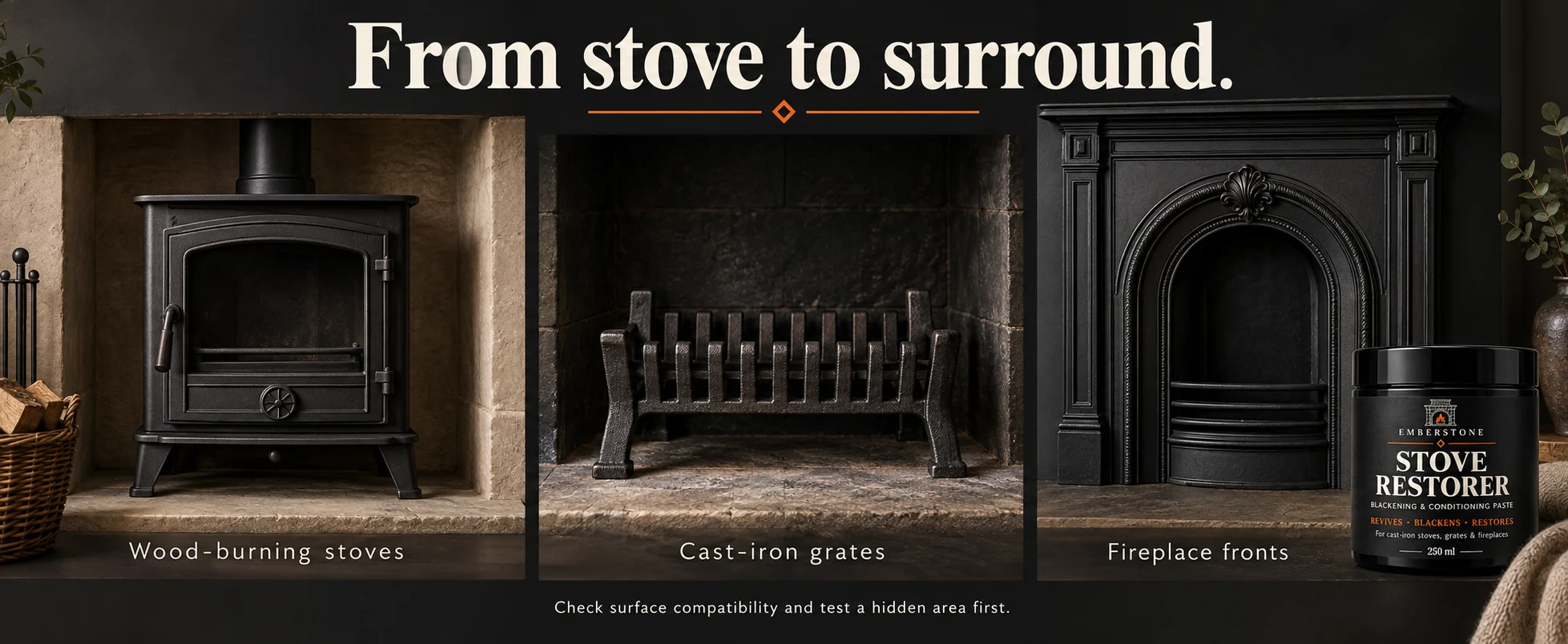 Stove Restorer — surfaces