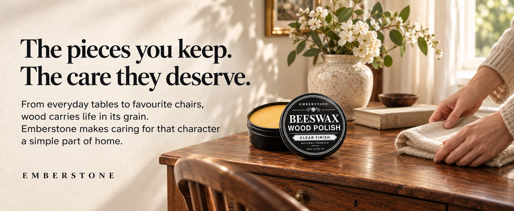 Care for the furniture you want to keep.